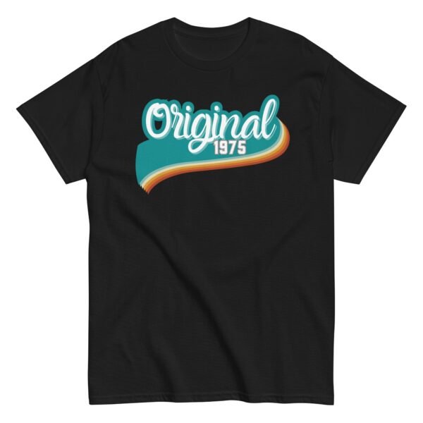 Original 1975 T-Shirt 50th Birthday Gift for 1975 Birth Year - Image 4