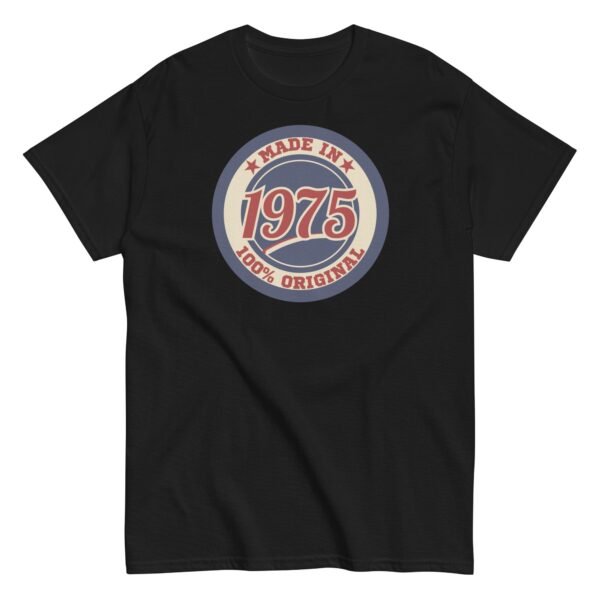 Made in 1975 Birthday T-shirt 50th Birthday Gift Tshirt - Image 4