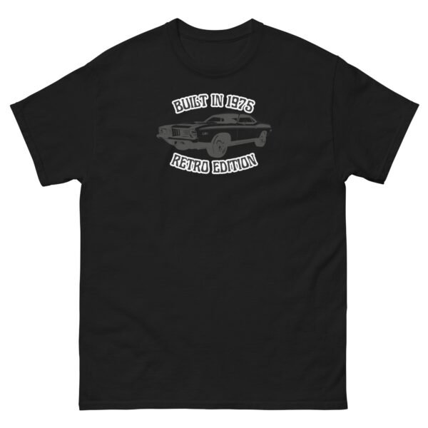 Built In 1975 Retro Edition 50th Birthday Gift T-shirt - Image 4