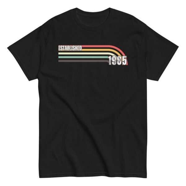 Established 1985 T-shirt Gift Birth Year 1985 Tshirt - Image 4