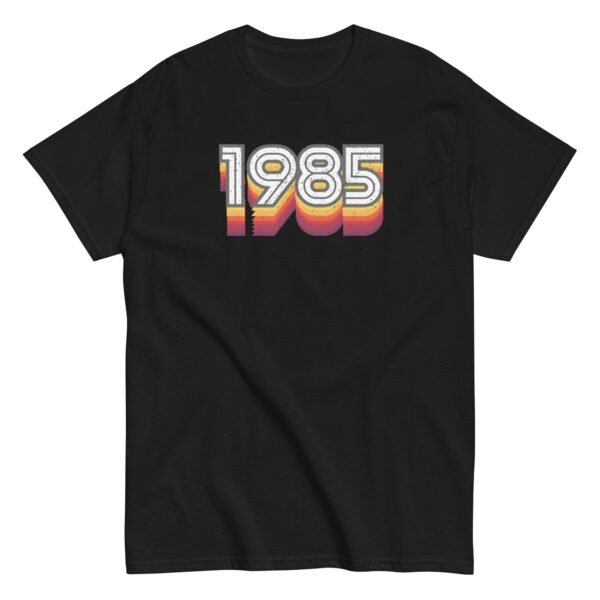1985 T-shirt Birth Year Gift Idea 1985 Retro Tshirt - Image 4