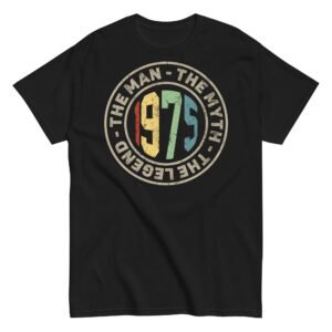 1975 Birthday Year Gift T-shirt The Man The Myth The Legend