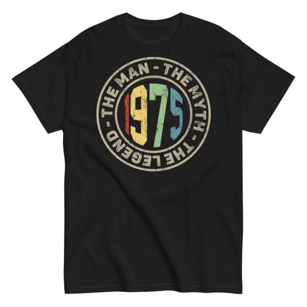 1975 Birthday Year Gift T-shirt The Man The Myth The Legend