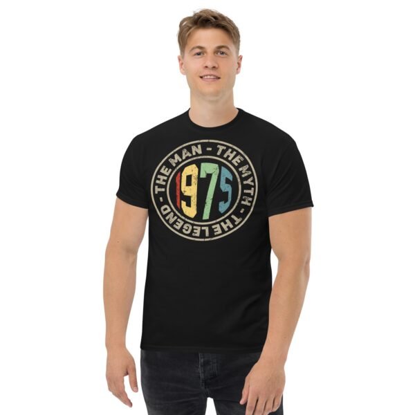 1975 Birthday Year Gift T-shirt The Man The Myth The Legend - Image 2