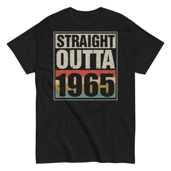 1965 Birthday Year Gift T-shirt Straight Outta 1965 T-shirt