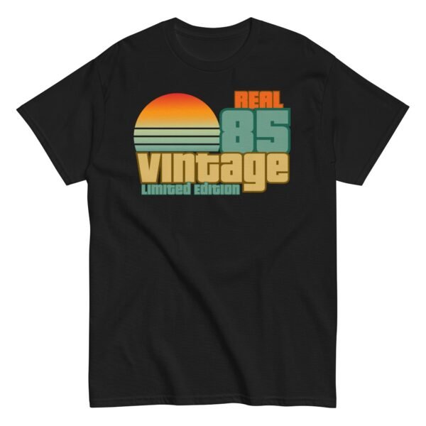 1985 Birthday T-Shift Gift Real 85 Vintage Limited Edition - Image 4