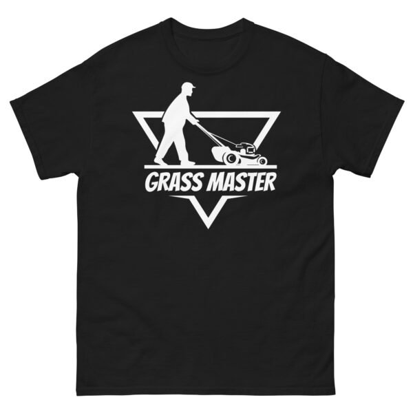 Grass Master T Shirt Gardening T Shirts UK Gardener GIft Idea - Image 3