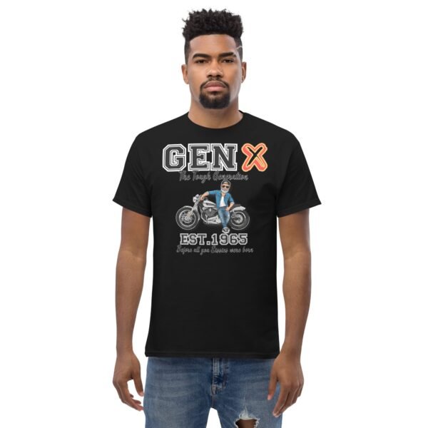 GEN X Est. 1965 T-shirt Birthday Gift For 1965 Birth Year - Image 2