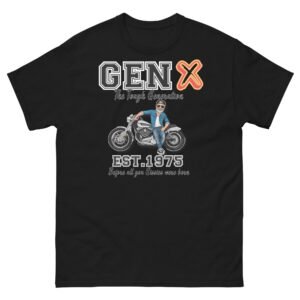 GEN X Est. 1975 T-shirt Birthday Gift For 1975 Birth Year