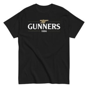 Arsenal T Shirt Gunners 1886