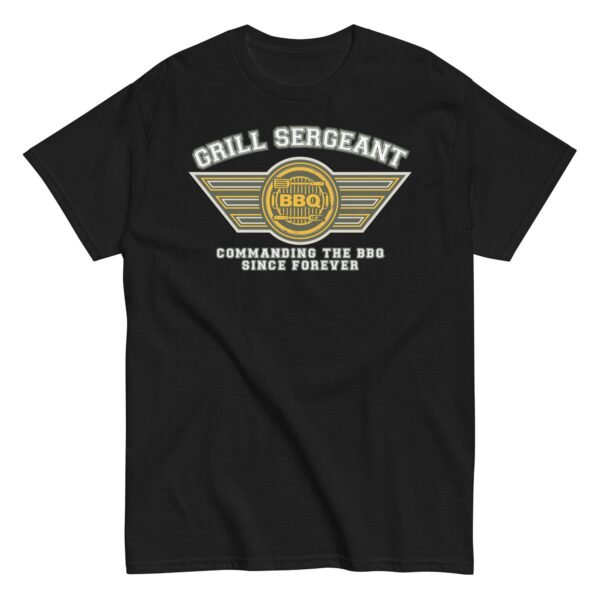 Grill Sergeant BBQ T Shirt Funny BBQ Gift T-shirts - Image 6