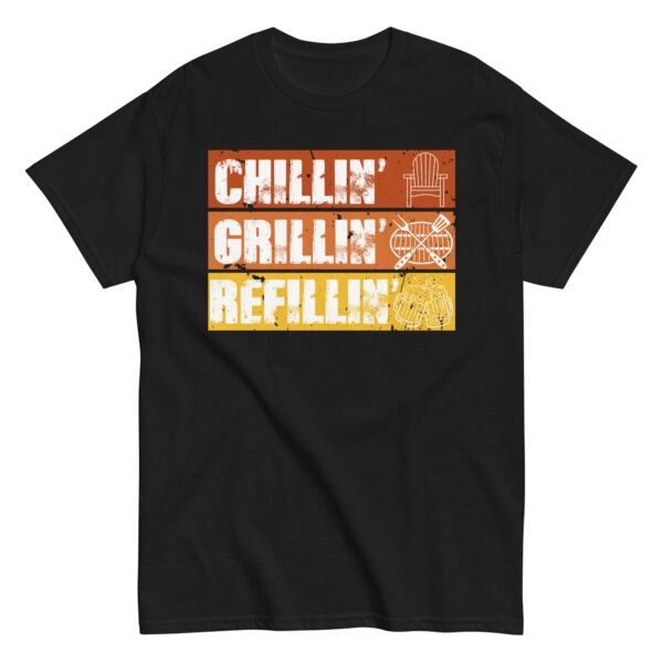 BBQ T-Shirt Chillin’ Grillin’ Refillin’ - Image 6