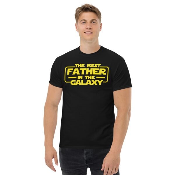The Best Father In The Galaxy T-shirt For Dads - Image 3