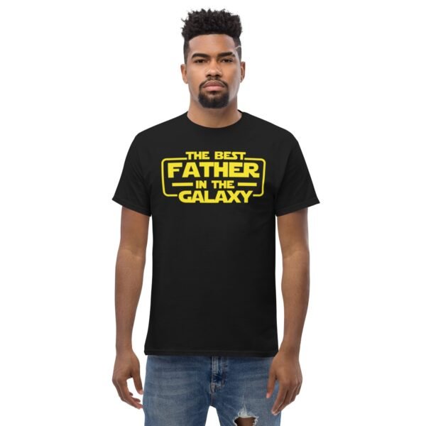 The Best Father In The Galaxy T-shirt For Dads - Image 4