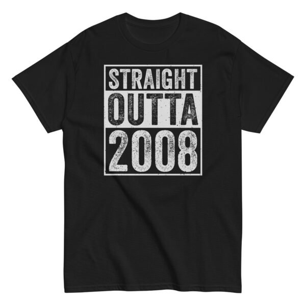 Straight Outta 2008 T-shirt Birthday Gift