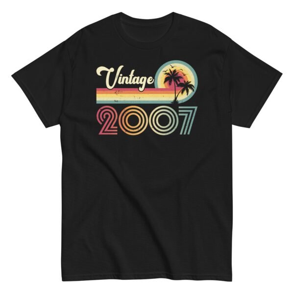 Vintage 2007 Birthday T-shirt - Image 4