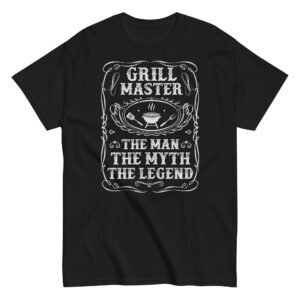 Grillmaster The Man The Myth The Legend Funny BBQ T-shirt