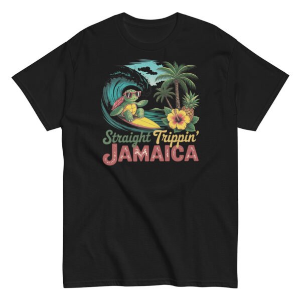 Jamaica Surf Turtle Tropical Beach Surfing T-shirts - Image 5