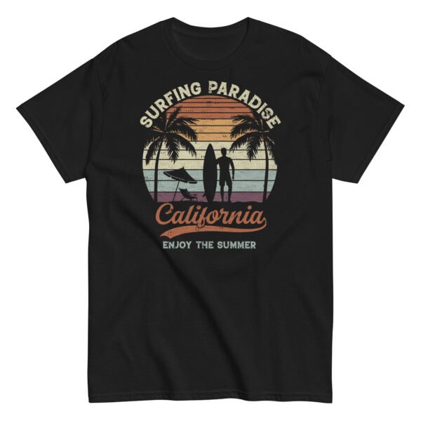 Surfing Paradise California T-shirt Surf Tee - Image 5