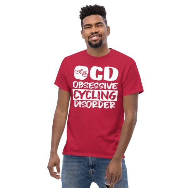 OCD Obsessive Cycling Disorder T-Shirt - Image 3