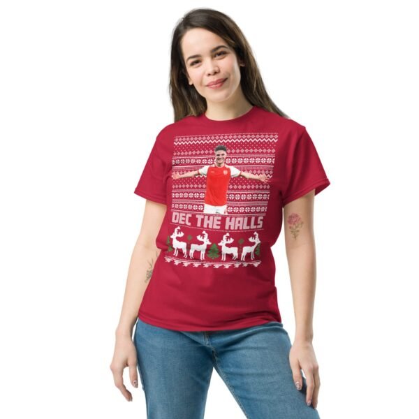 Declan Rice Christmas T-Shirt Dec The Halls - Image 3