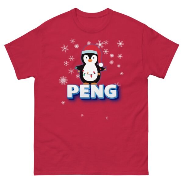PENG – Penguin Christmas T-shirt for Peng Men - Image 4