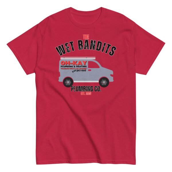 Home Alone Christmas T-shirt The Wet Bandits Plumbing Co - Image 5
