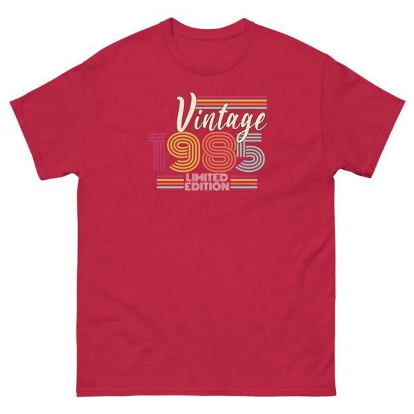Vintage 1985 T-shirt Limited Edition 40th Birthday T-shirt - Image 4