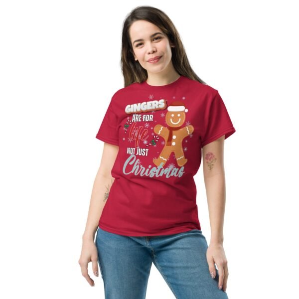 Gingers Are For Life Not Just Christmas T-shirt Gift for Gingers - Image 3