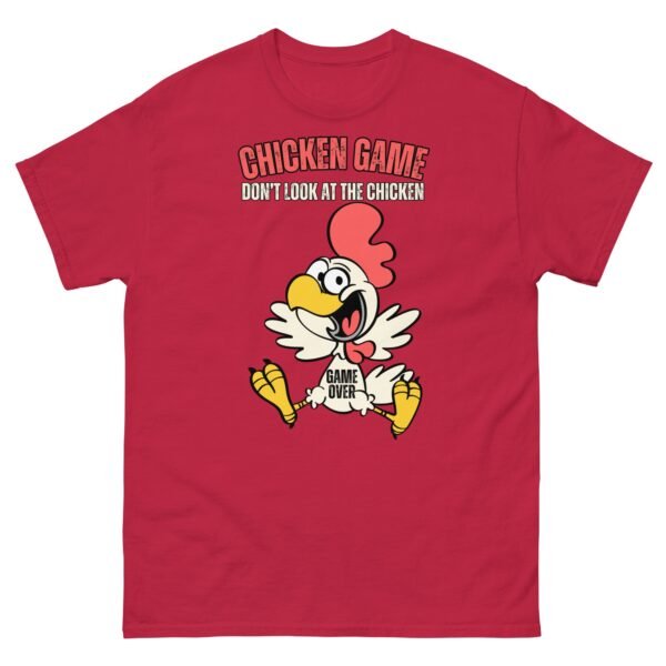 Chicken Game T-shirt Funny T-shirt Gift For Him - Image 6