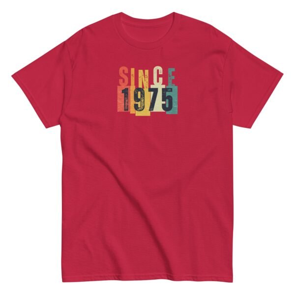 Since 1975 Birthday T-shirt 50th Birthday Gift For Him - Image 5