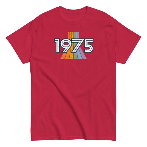 1975 Birth Year Gift T-shirt 50th Birthday T-shirt Retro 1975 - Image 6