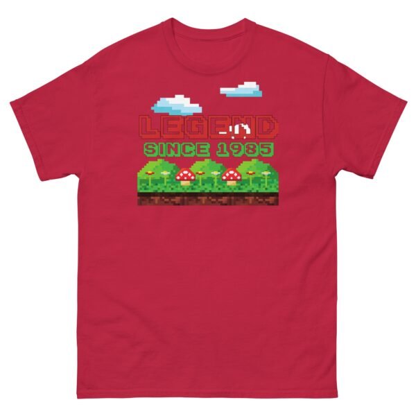 Legend Since 1985 Retro Gaming T-shirt 1985 Birth Year - Image 5