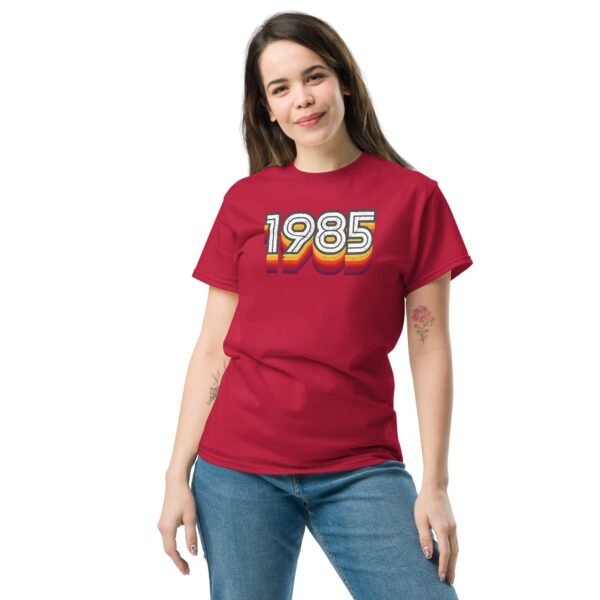 1985 T-shirt Birth Year Gift Idea 1985 Retro Tshirt - Image 3