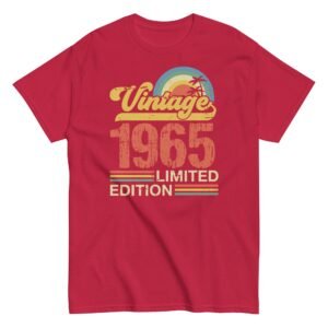Vintage 1965 Limited Edition Birthday T-shirt 1965 Gift
