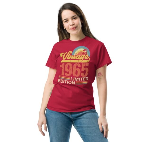 Vintage 1965 Limited Edition Birthday T-shirt 1965 Gift - Image 3