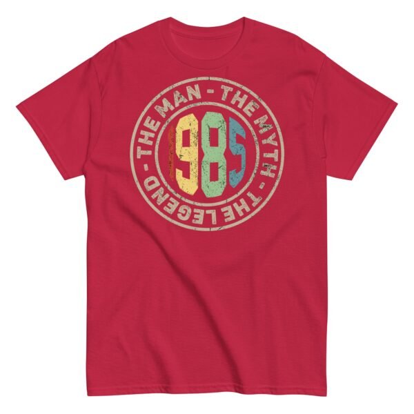 1985 Birthday Year Gift T-shirt The Man The Myth The Legend - Image 6