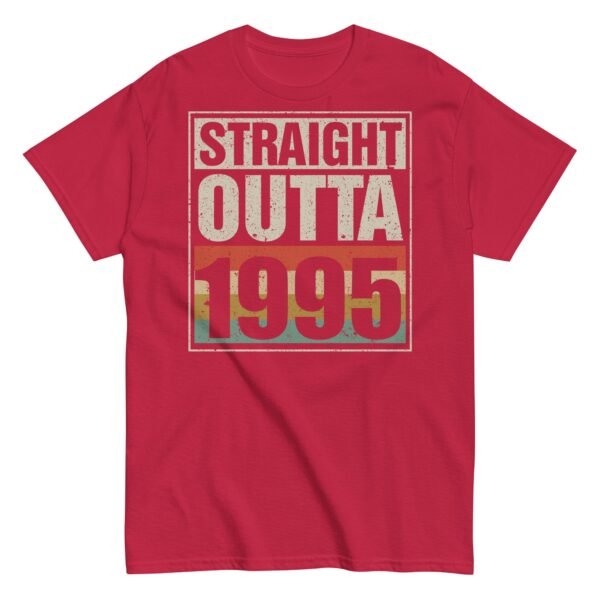 1995 Birthday Year Gift T-shirt Straight Outta 1995 T-shirt - Image 7