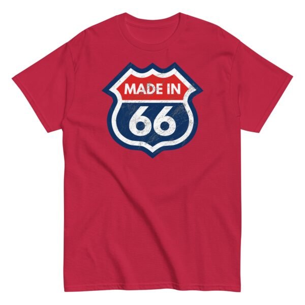 1966 Birthday Gift T-shirt Made in 66 US Route 66 Style - Image 8