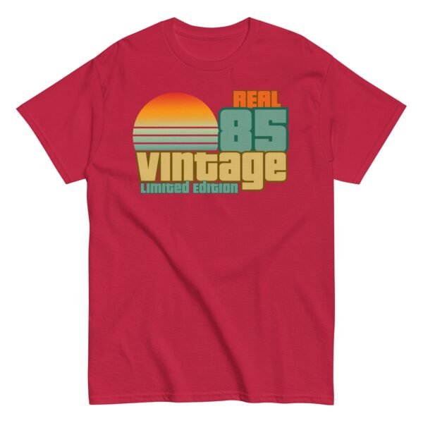 1985 Birthday T-Shift Gift Real 85 Vintage Limited Edition - Image 7