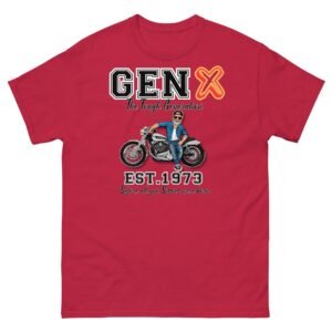 GEN X Est. 1973 T-shirt Birthday Gift For 1973 Birth Year