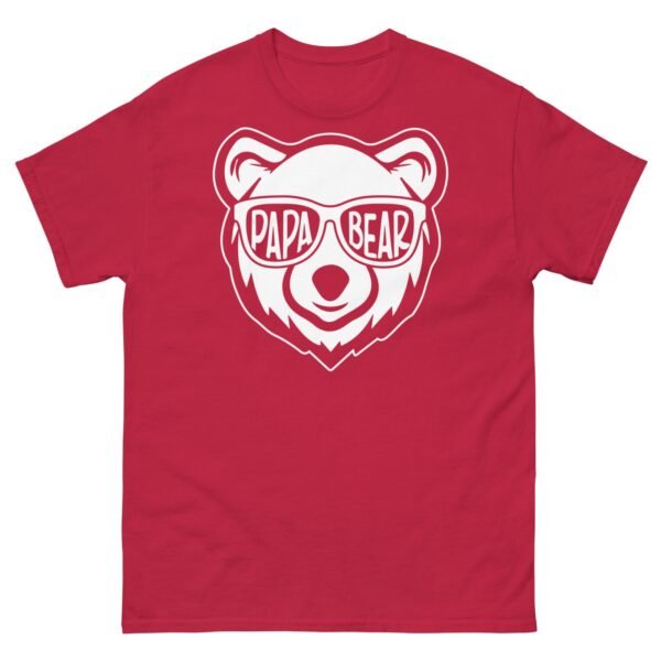 Papa Bear T-shirt Gift For Dad - Image 8
