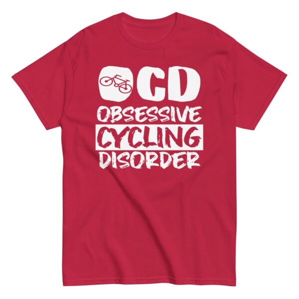 OCD Obsessive Cycling Disorder T-Shirt - Image 7