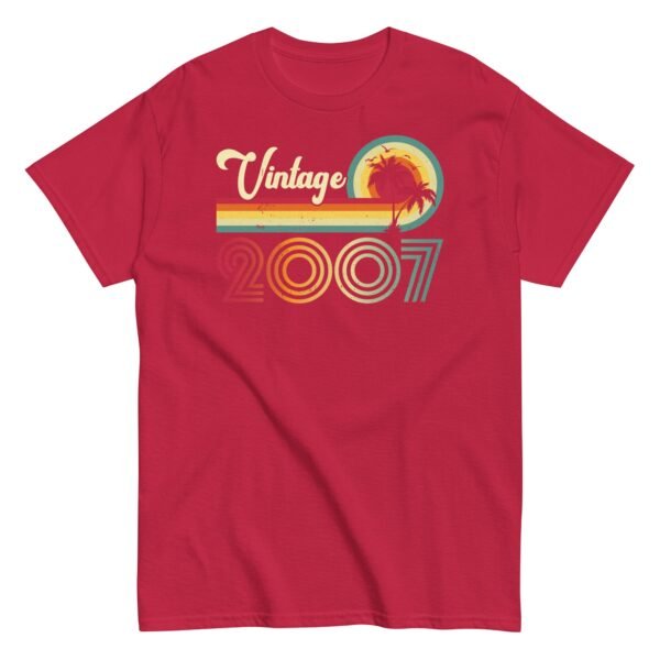 Vintage 2007 Birthday T-shirt - Image 6