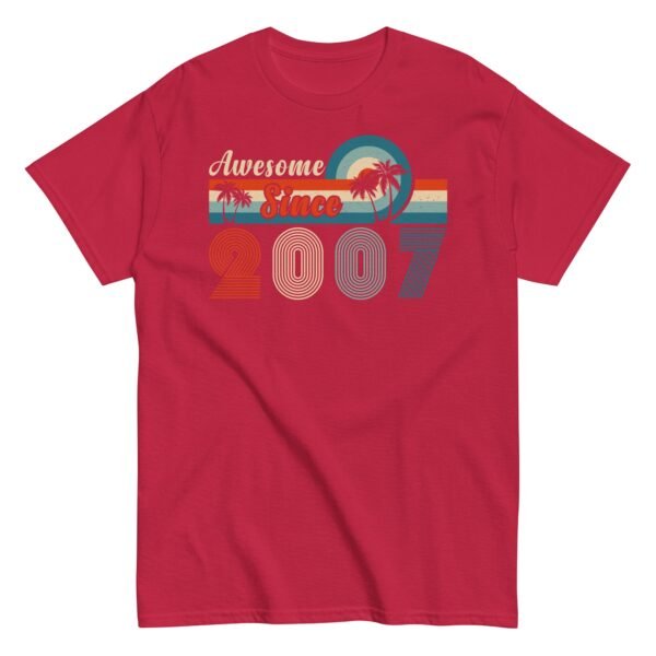 Awesome Since 2007 Birthday T-shirt Gift Idea - Image 5