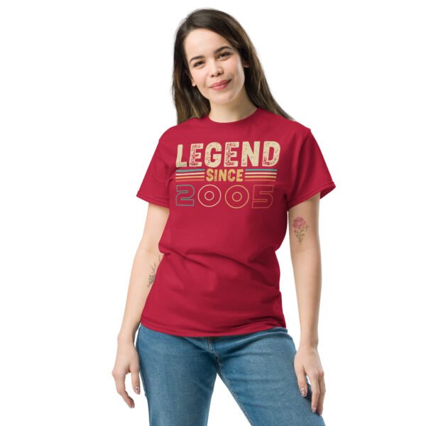Legend Since 2005 T-shirts Birthday Gifts - Image 4