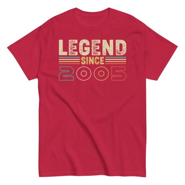 Legend Since 2005 T-shirts Birthday Gifts - Image 8