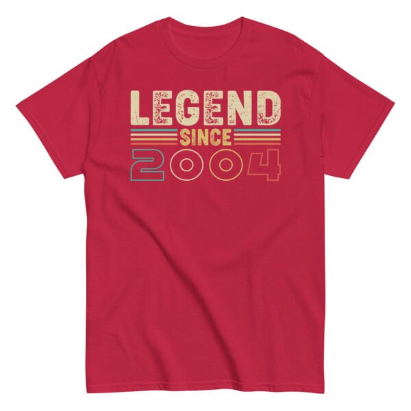 Legend Since 2004 T-shirts Birthday Gifts - Image 8