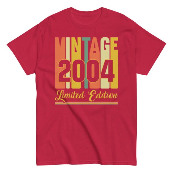 Vintage 2004 Limited Edition T-shirt Birthday T Shirts - Image 6