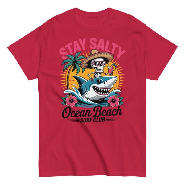 Stay Salty Ocean Beach Club Surf T-Shirt - Image 7